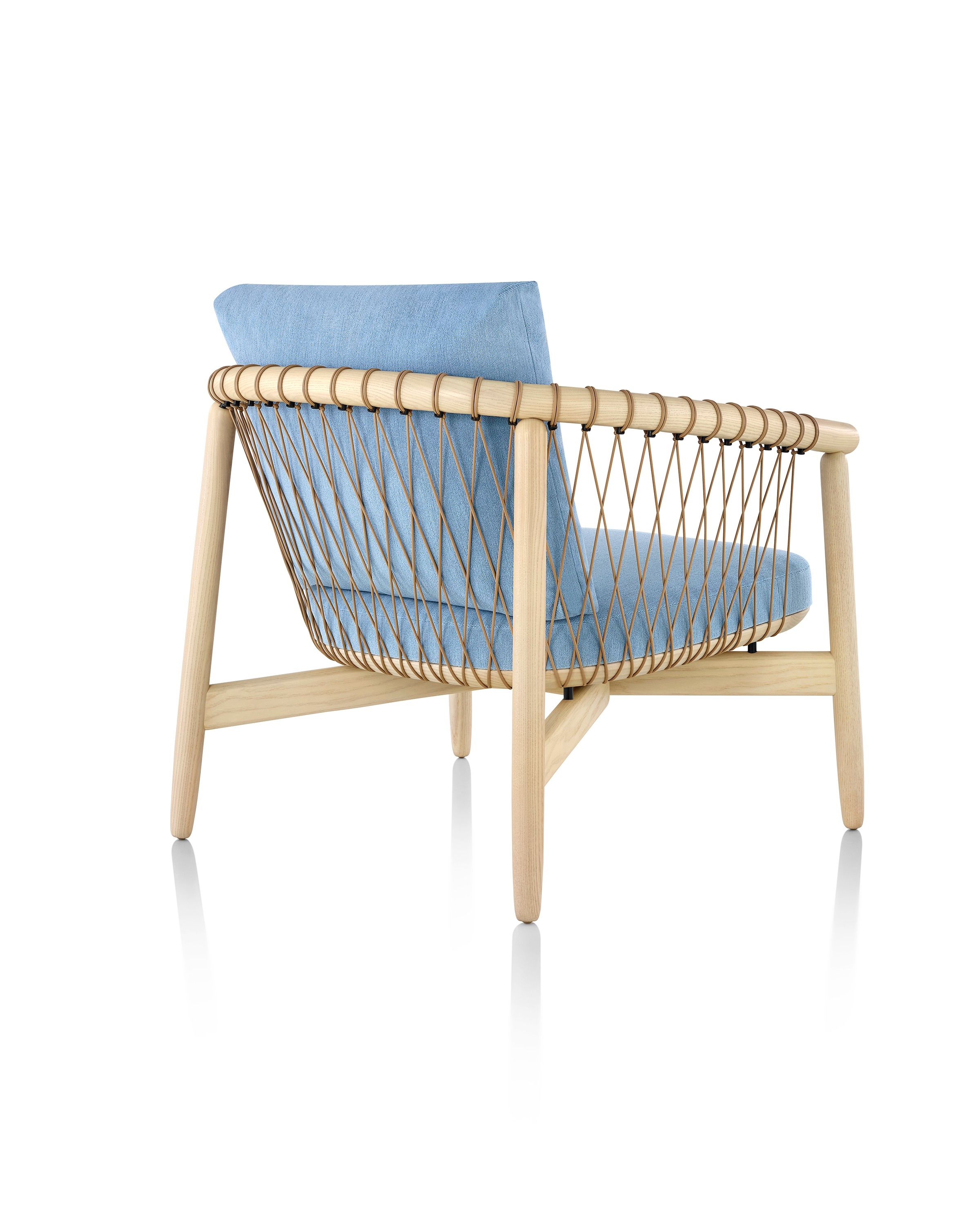 Кресло из дерева и ткани с подлокотниками Herman Miller Crosshatch ARCH-00123148 - Вид №41