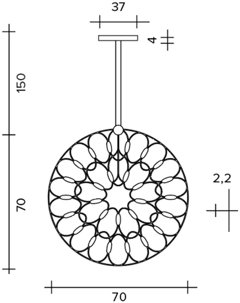 Urban Светодиодный подвесной светильник из стали Lafra sun-id-1405414 - Вид №8