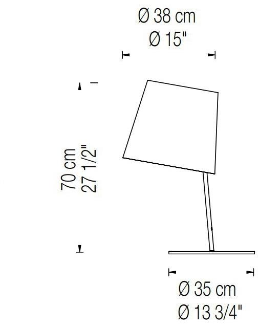 fambuena Светодиодная настольная лампа Excentrica essence 6036 - Вид №6