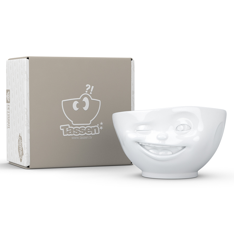 T01.08.01 Чаша tassen winking 500 мл белая Tassen by FIFTYEIGHT PRODUCTS  - Вид №10