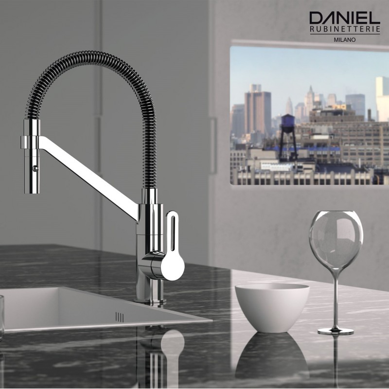 SR233 Смеситель для мойки DANIEL RUBINETTERIE  - Вид №1