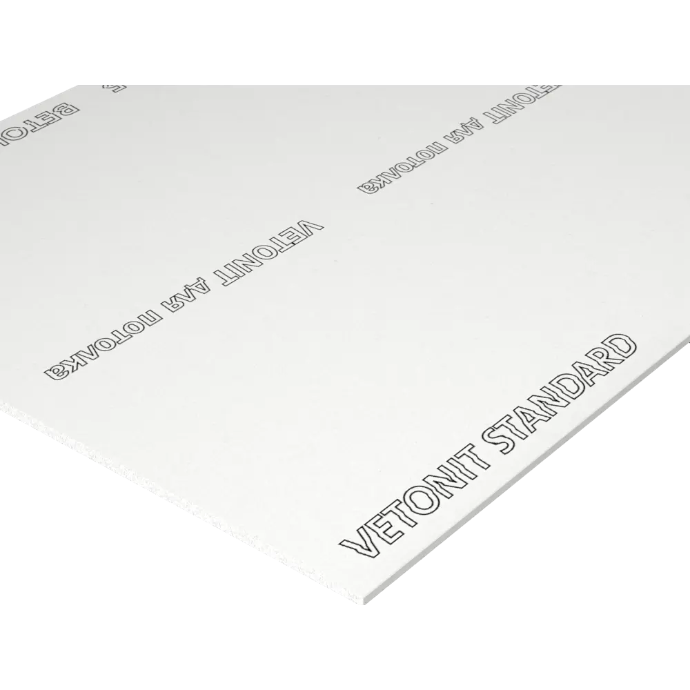 Гипсокартон 9.5 мм Vetonit Стандарт 1950x1200 мм 2.34 м² STLM-2150214