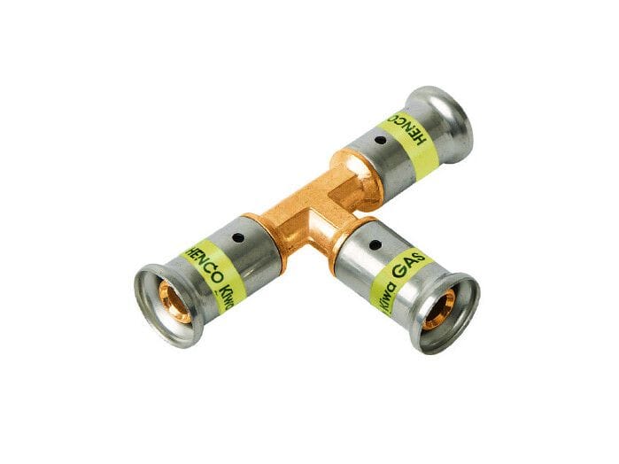 Латунный тройник для газа Cappellotto фитинги ARCH-00050850