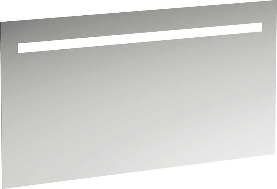H4476819501441 Зеркало, 1300 мм, с встроенной горизонтальной LED подсветкой, включение от общего выключателя, алюминиевый каркас, 4000 K, IP44 LAUFEN PRO
