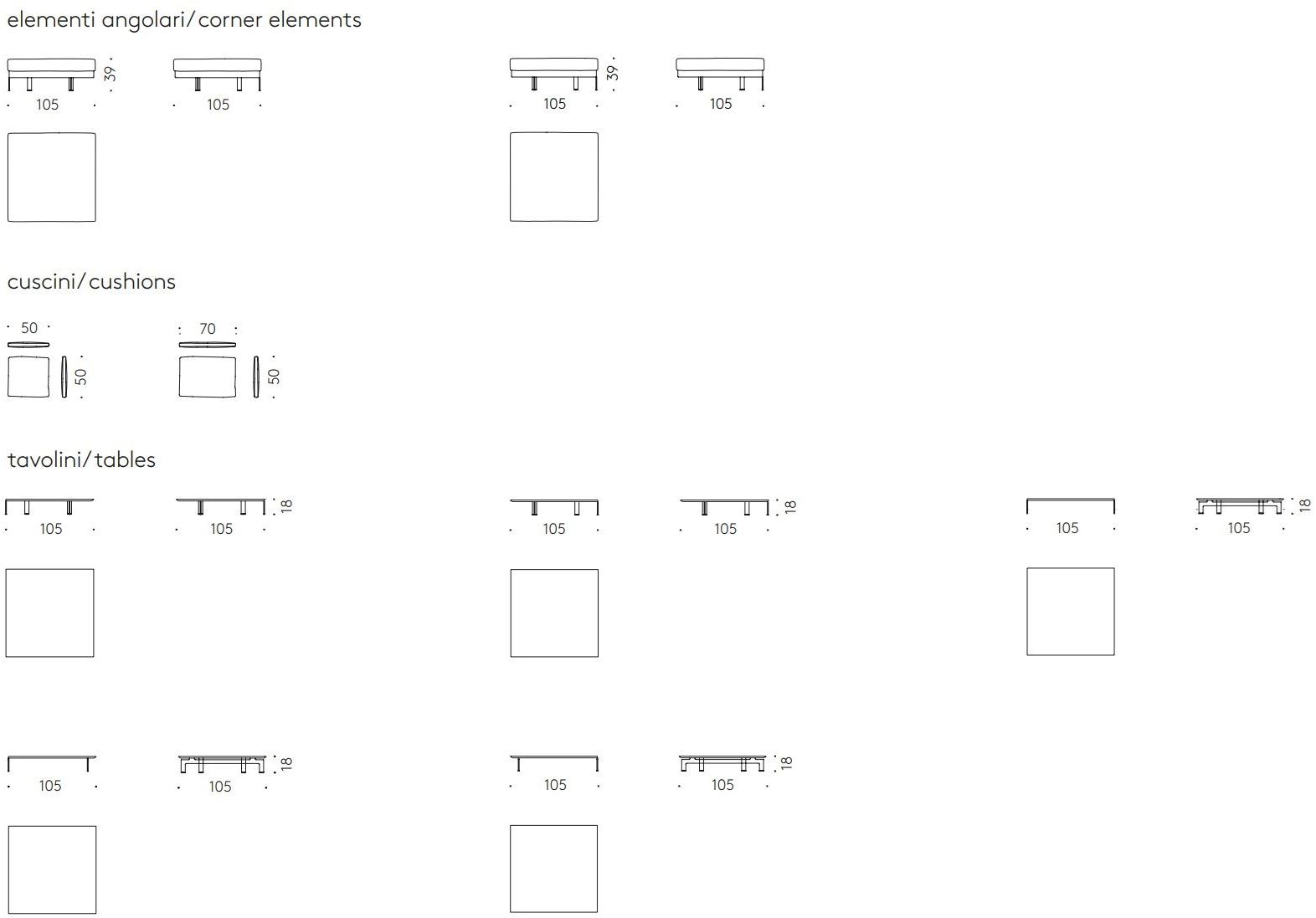 DE PADOVA 3-х местный диван с шезлонгом Flying landscape sun-id-1429104 - Вид №10