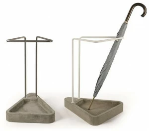 Atipico Подставка для зонтов из нержавеющей стали и бетона