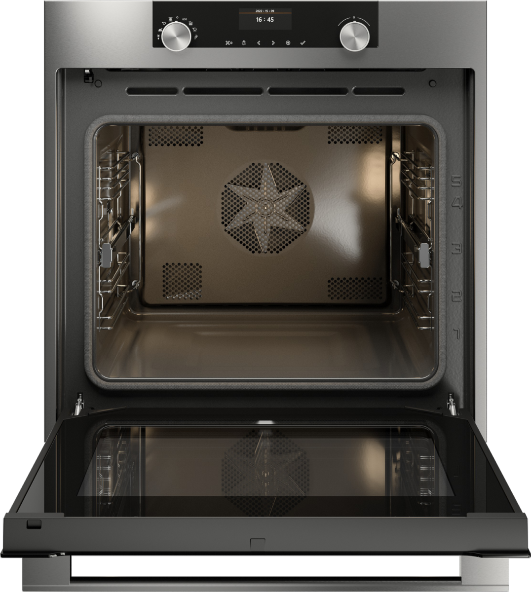 5485149 Электрический духовой шкаф Asko OP8664S серебристый STDN-0119945 - Вид №2