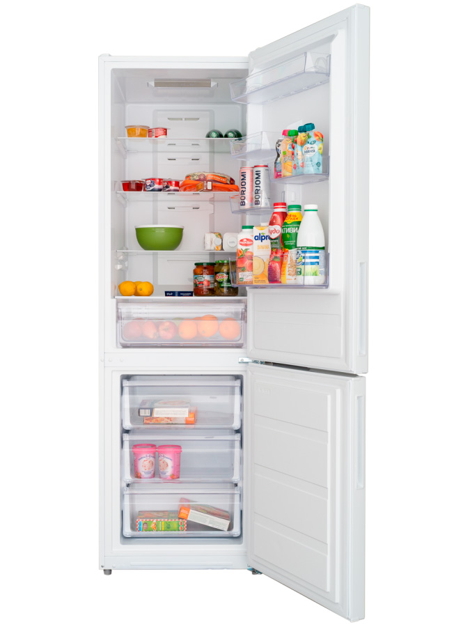 9920934 Холодильник с морозильником   Schaub Lorenz SLU C188D0 W белый STDN-0056858 - Вид №4