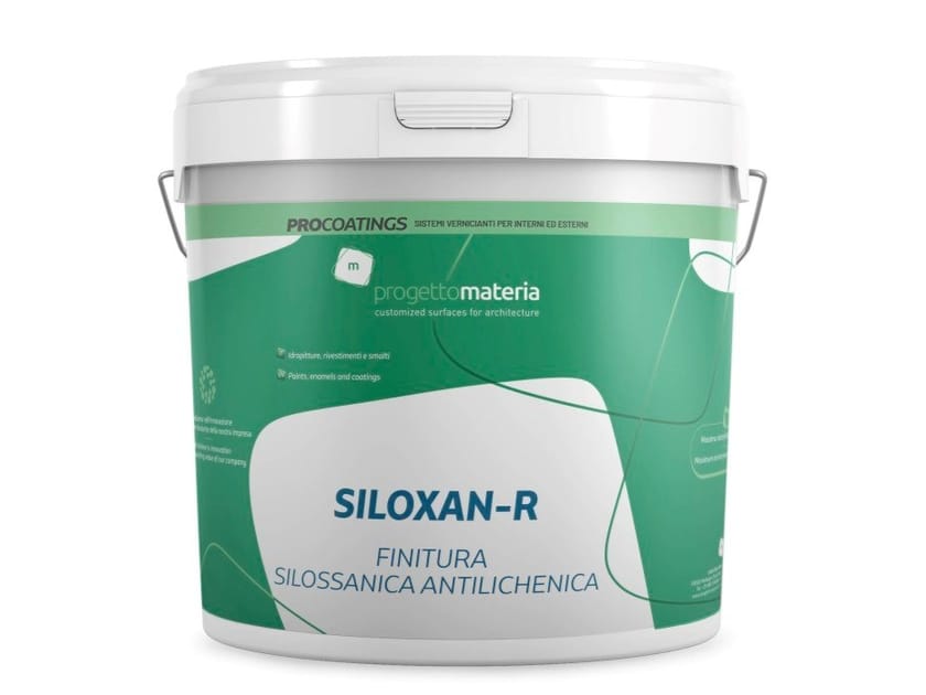 Кварцевая краска на основе силоксановых сополимеров Progettomateria SILOXAN-R ARCH-00034386