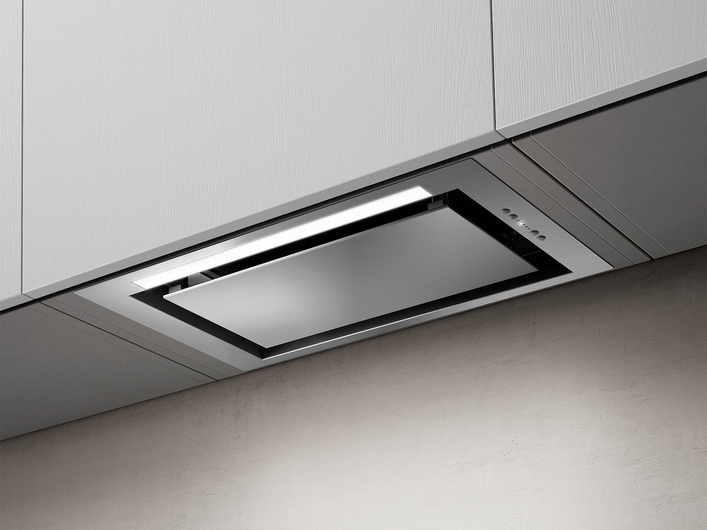 HIDDEN 2.0 IX/A/60-PRF0092333A Вытяжки / встраиваемая, 60 см,электронное управление, 1300 куб. м. , нержавеющая сталь Elica 