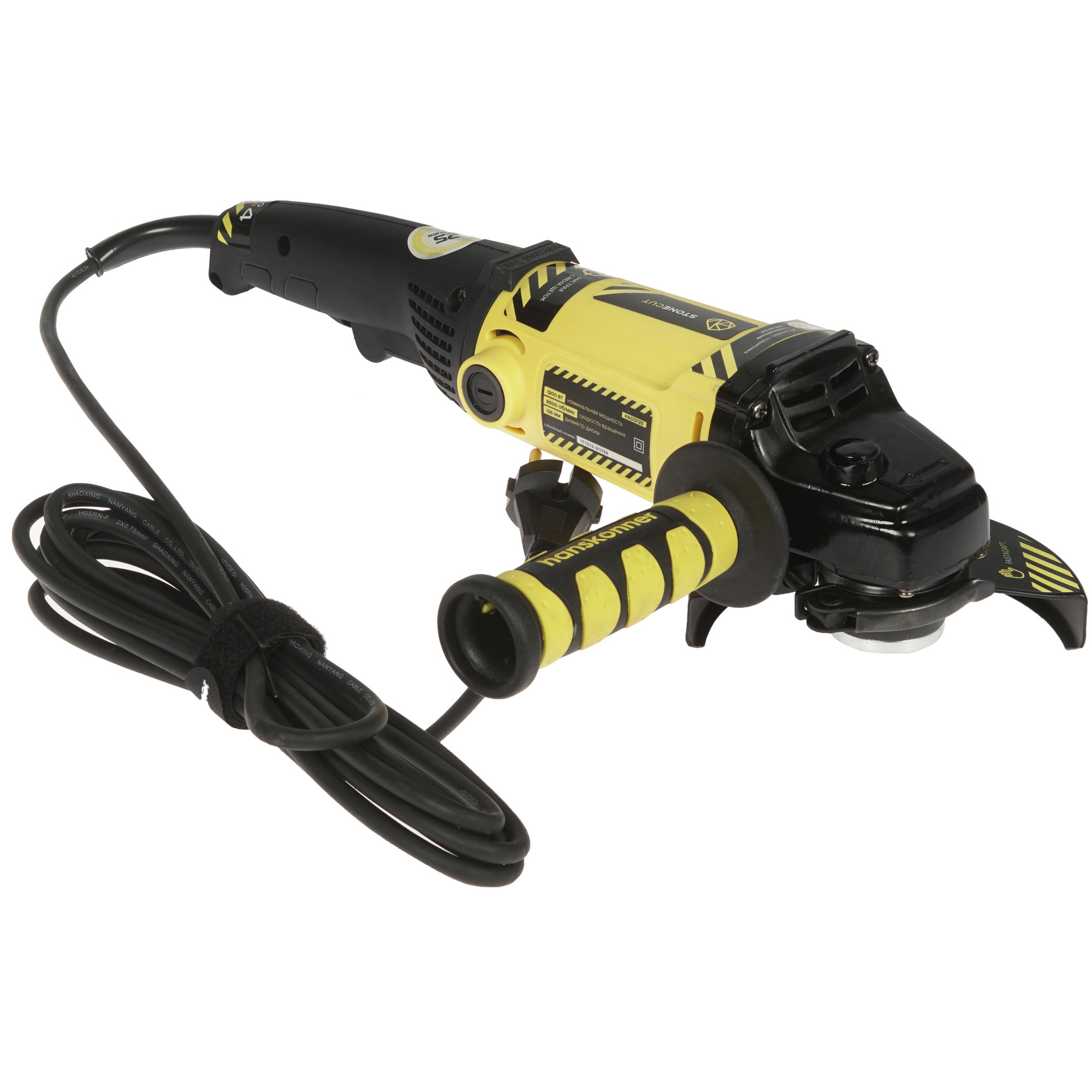 Углошлифовальная машина (УШМ) Hanskonner HAG12125 1283758 STDN-0082342 - Вид №6