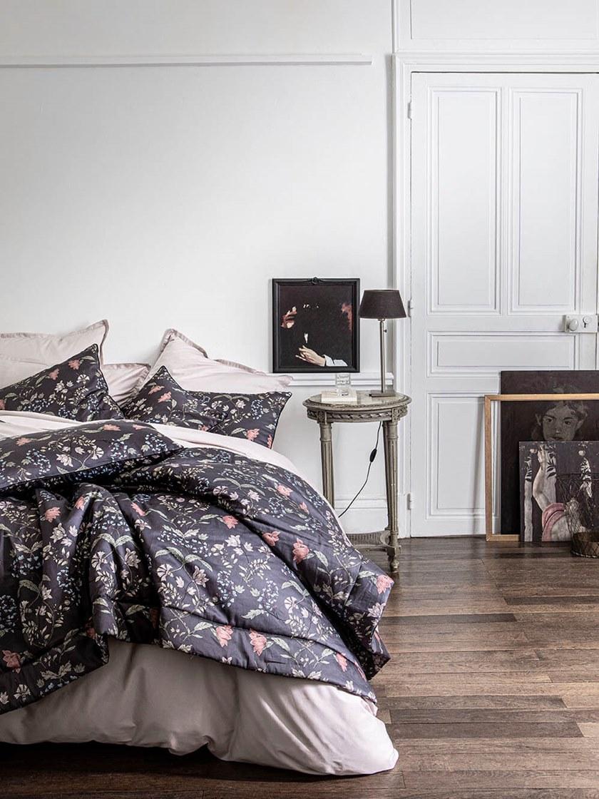 Alexandre Turpault Постельное белье из принтованного хлопка с цветочными мотивами Bohême Boheme sun-id-1499360 - Вид №2