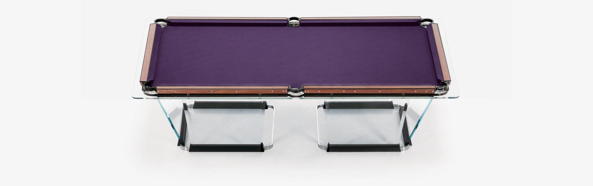 Бильярдный стол из закаленного стекла с грецкими орехами Teckell T1.3 ARCH-00109158 - Вид №16