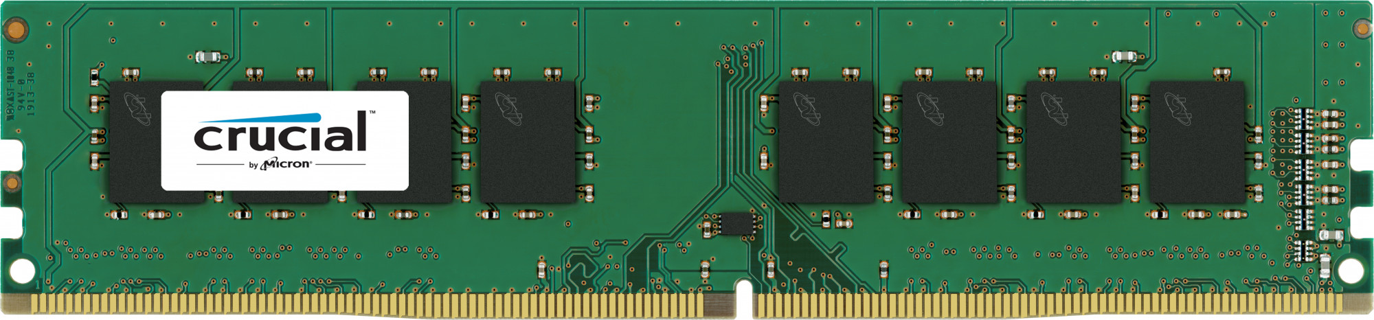 CT4G4DFS824A 4gb ddr4 2400 mt/s (pc4-19200) cl17 sr x8 unbuffered dimm 288pin Crucial Santreyd 