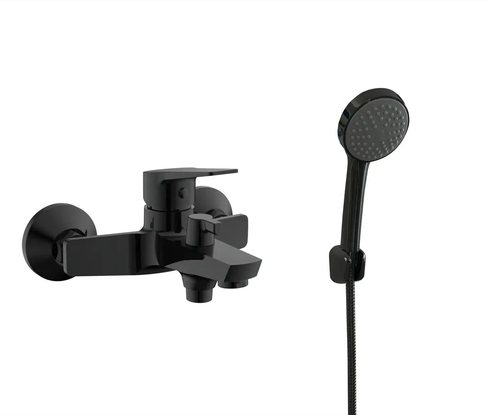 Смеситель ESKO Marburg черный для ванны с лейкой 88491108