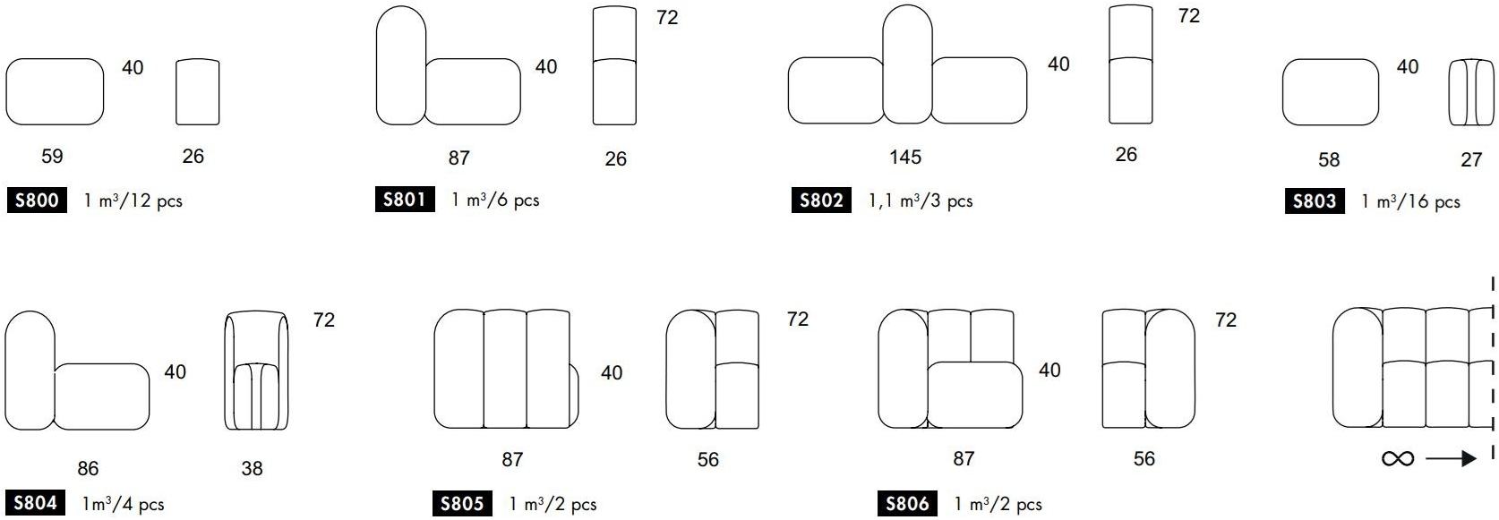 Blå Station Угловой диван в ткани Bob Bla Station sun-id-1436279 - Вид №11