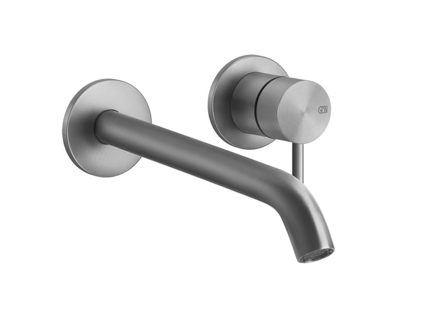 Настенный смеситель для раковины из нержавеющей стали с 2 отверстиями Gessi Messi316 ARCH-00030659 - Вид №2