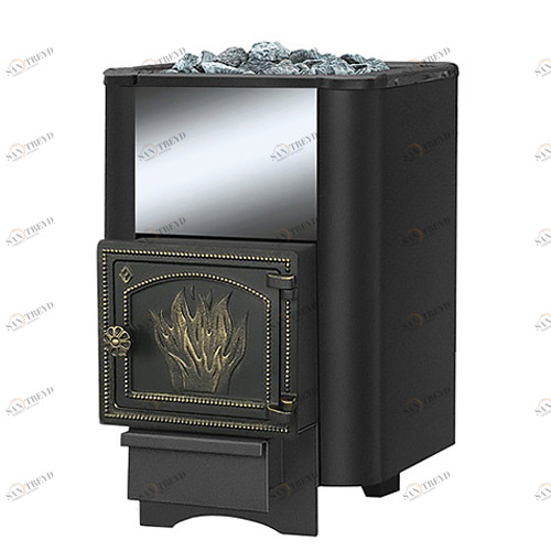 Печь для бани Везувий Сенсация 12 Антрацит (ДТ-3) чугунная 6036