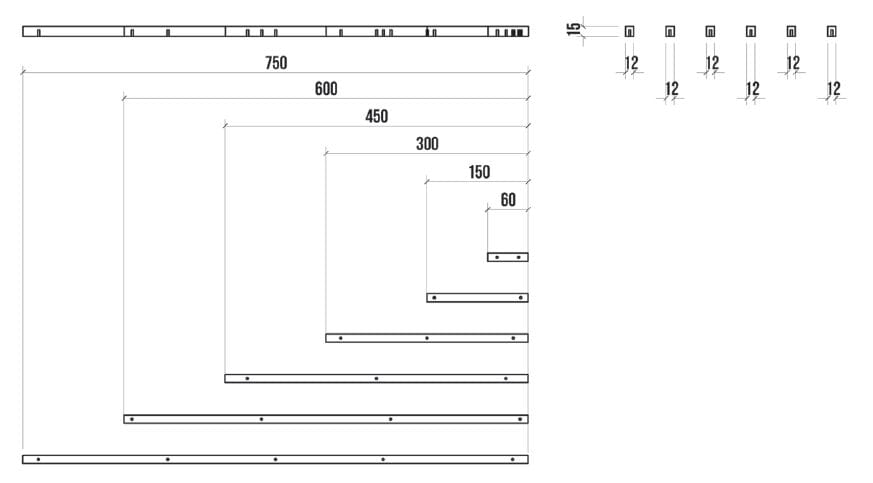 Модульная мебельная ручка Corian® AMOSDESIGN LINIE 5 ARCH-00132847 - Вид №2