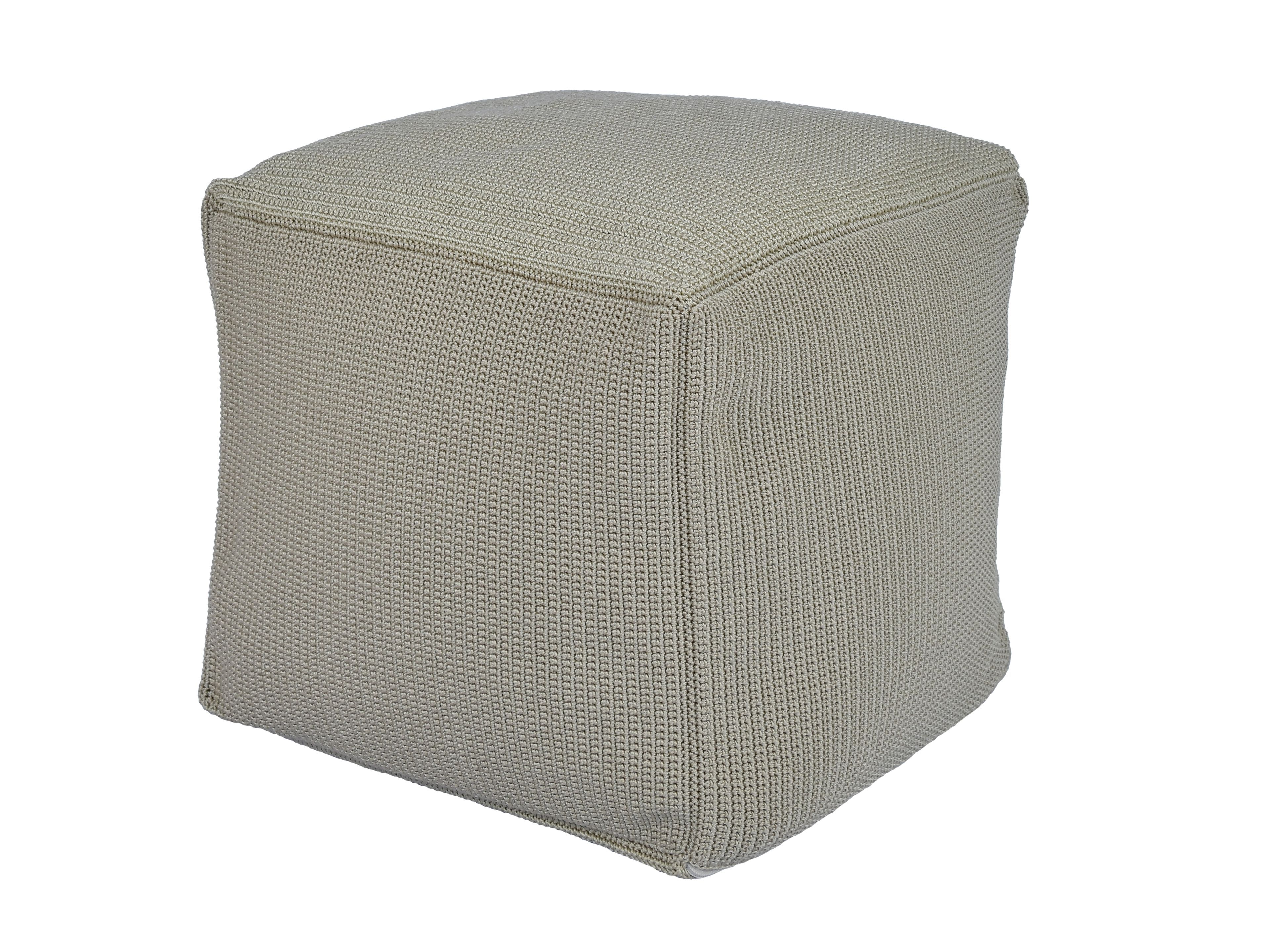 Квадратный садовый пуфик из веревки cbdesign Виареджо ARCH-00086752 - Вид №25