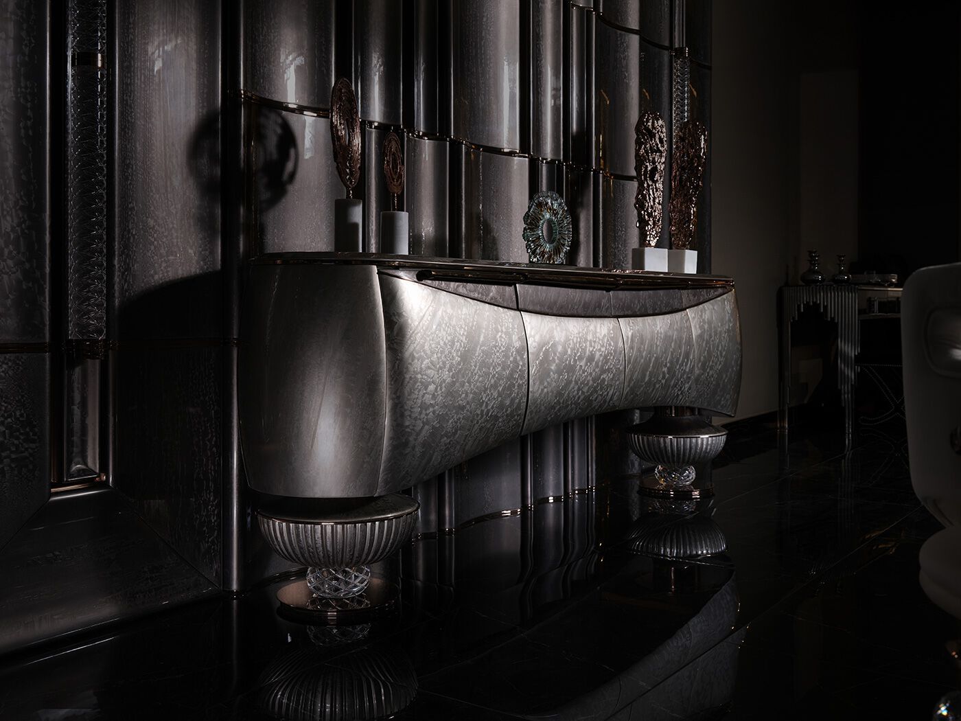 Шкаф с распашными дверями Zebrano Phaselis ARCH-00079907 - Вид №3