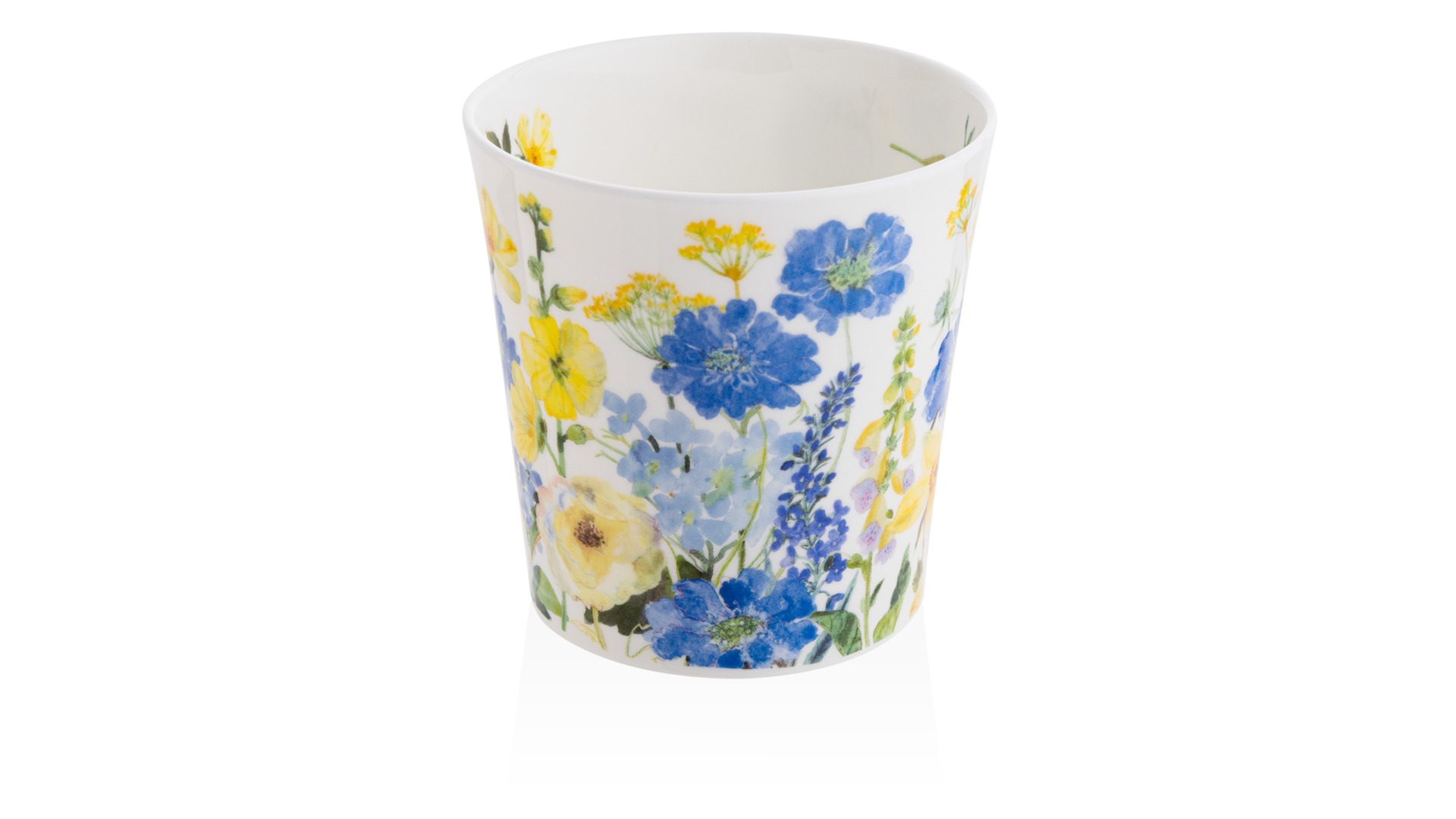 10671202 Dunoon Кружка Dunoon "Садовые цветы.Кернгорм" 480мл (голубая) Фарфор костяной  - Вид №3