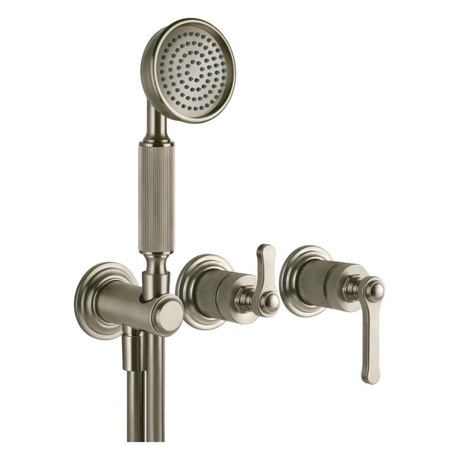 Смеситель для душа 65036 149 Gessi Venti20 МАТОВЫЙ НИКЕЛЬ FINOX 65036149