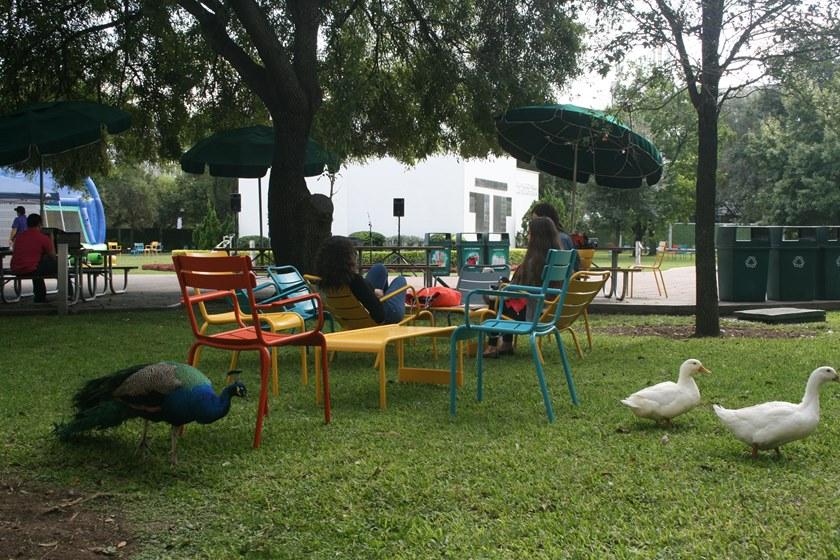 Fermob Прямоугольный алюминиевый садовый столик Luxembourg 4161 - Вид №2