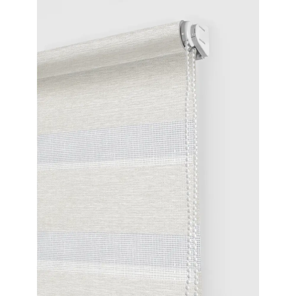 Штора рулонная день-ночь Valencia 50x160 см кремовая MIAMOZA Коллекция 2024г STLM-2129196 - Вид №1