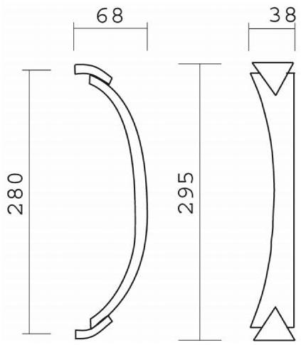 Pasini Ручка из латуни  0112  - Вид №3
