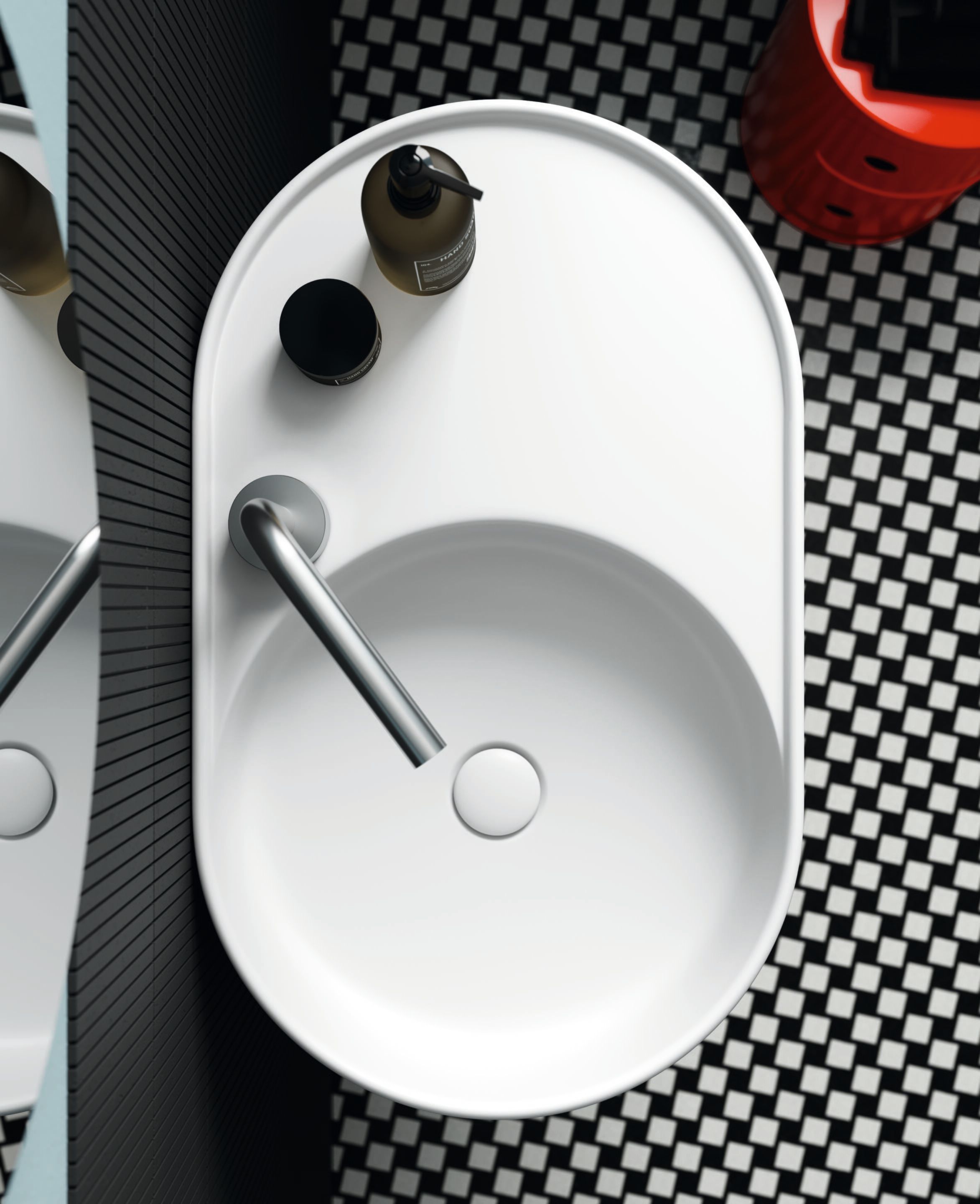 Керамическая подвесная овальная раковина Galassia T65 ARCH-00054564 - Вид №2