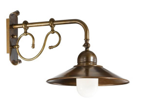 Светодиодный настенный светильник из латуни с фиксированным кронштейном