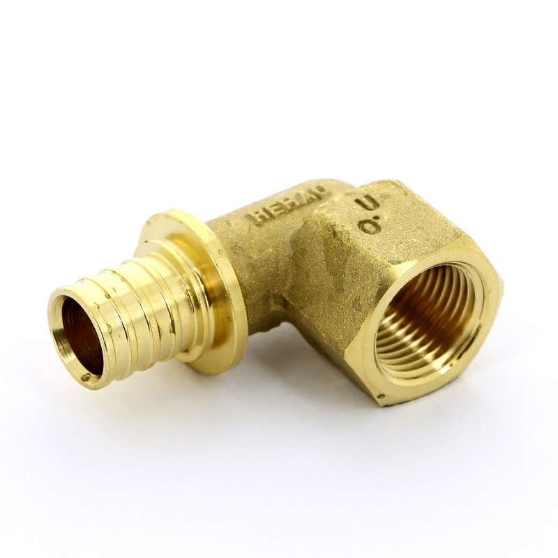 Угол надвижной В латунный REHAU 20x1/2" 137305 - Вид №1