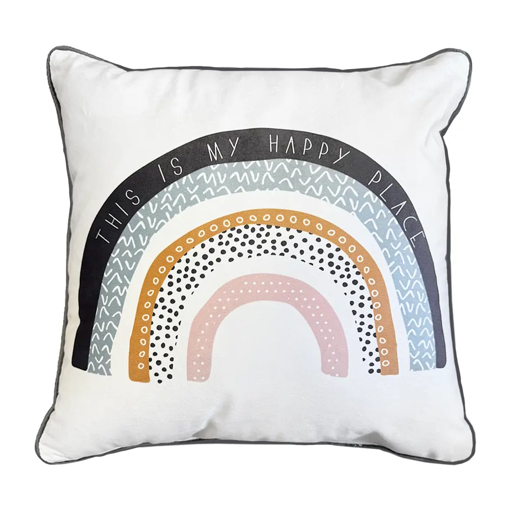 Декоративная подушка SEASONS Радуга 40x40 см в стиле неоклассика 89434246 STLM-1573066