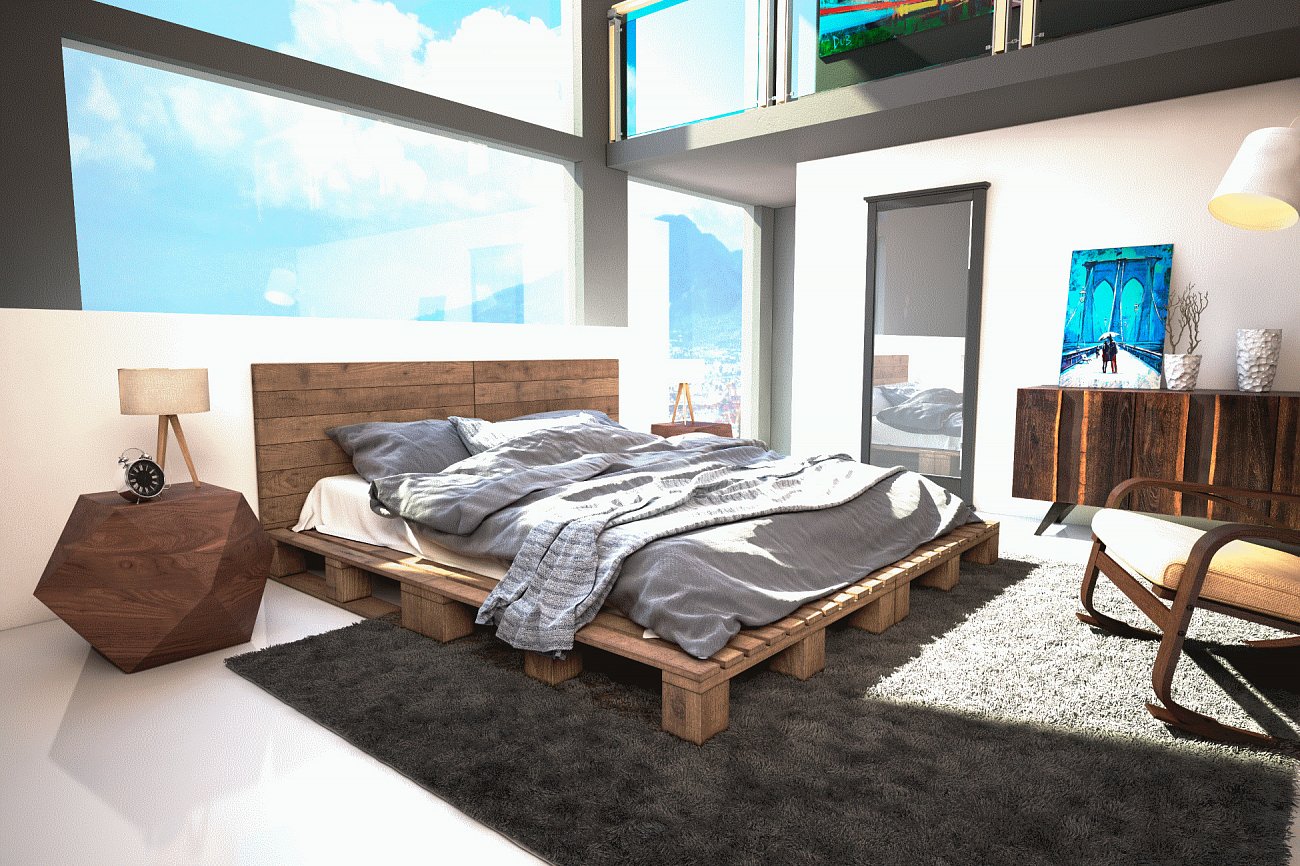 Тумба дизайнерская черная 50х71 см "Многогранник" от Odingeniy ODINGENIY  178335 Черный  - Вид №1