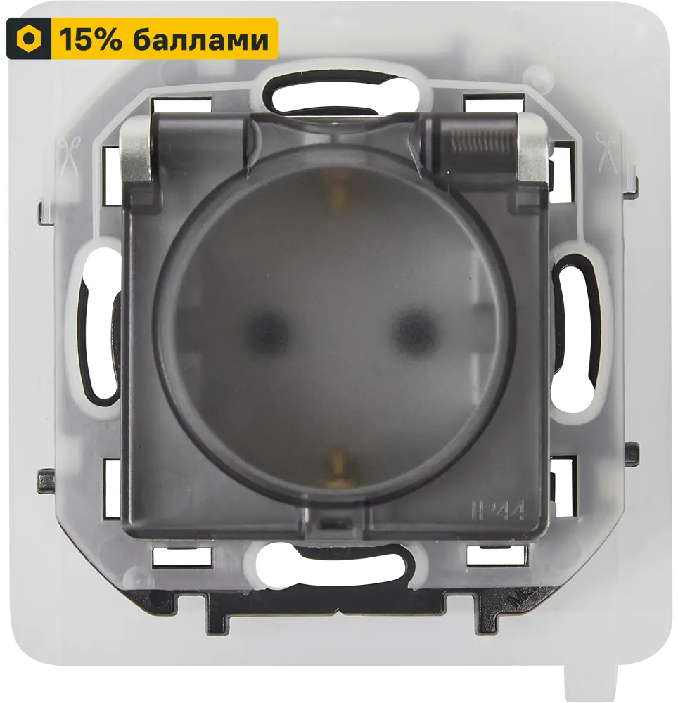 LEXMAN LILIAN - Влагозащищенная розетка с заземлением в алюминиевом исполнении 86761382