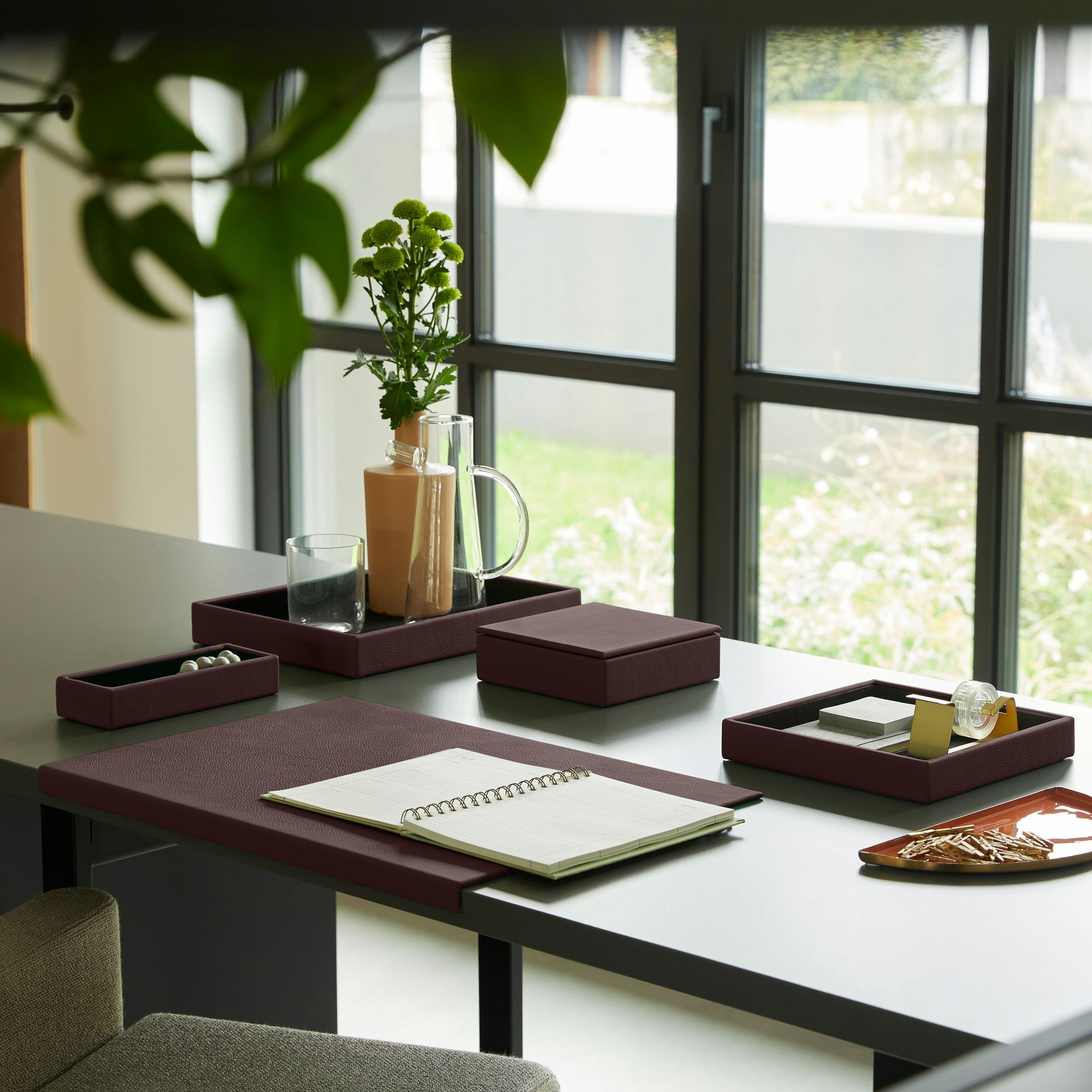 Кожаный лоток для документов EGLOOH Афина ARCH-00007159 - Вид №28