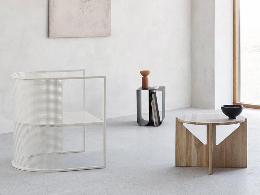 Kristina Dam Studio Кресло из стали с порошковым покрытием с подлокотниками sun-id-1503468 - Вид №3