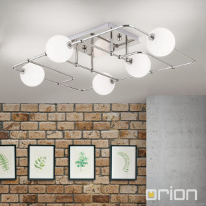 Orion DL 7-658/5 nickel/503 потолочный светильник