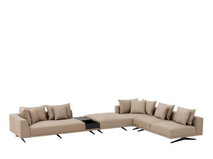 Модульный тканевый диван с отсеком для хранения