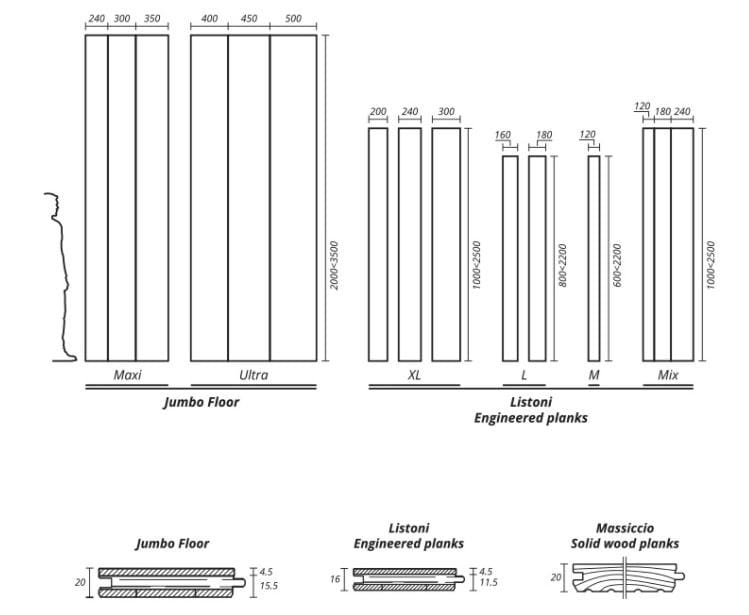Пол из американского ореха FOGLIE D'ORO ARCH-00143240 - Вид №2
