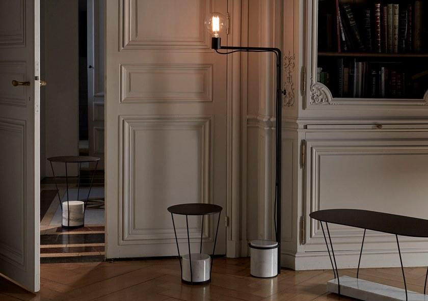 RADAR INTERIOR Овальный журнальный столик из металла Lest sun-id-1412964 - Вид №3