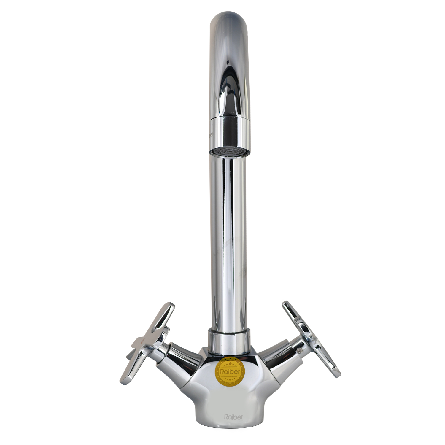 R2203 Смеситель для кухни Main с двумя рукоятками Raiber  - Вид №5