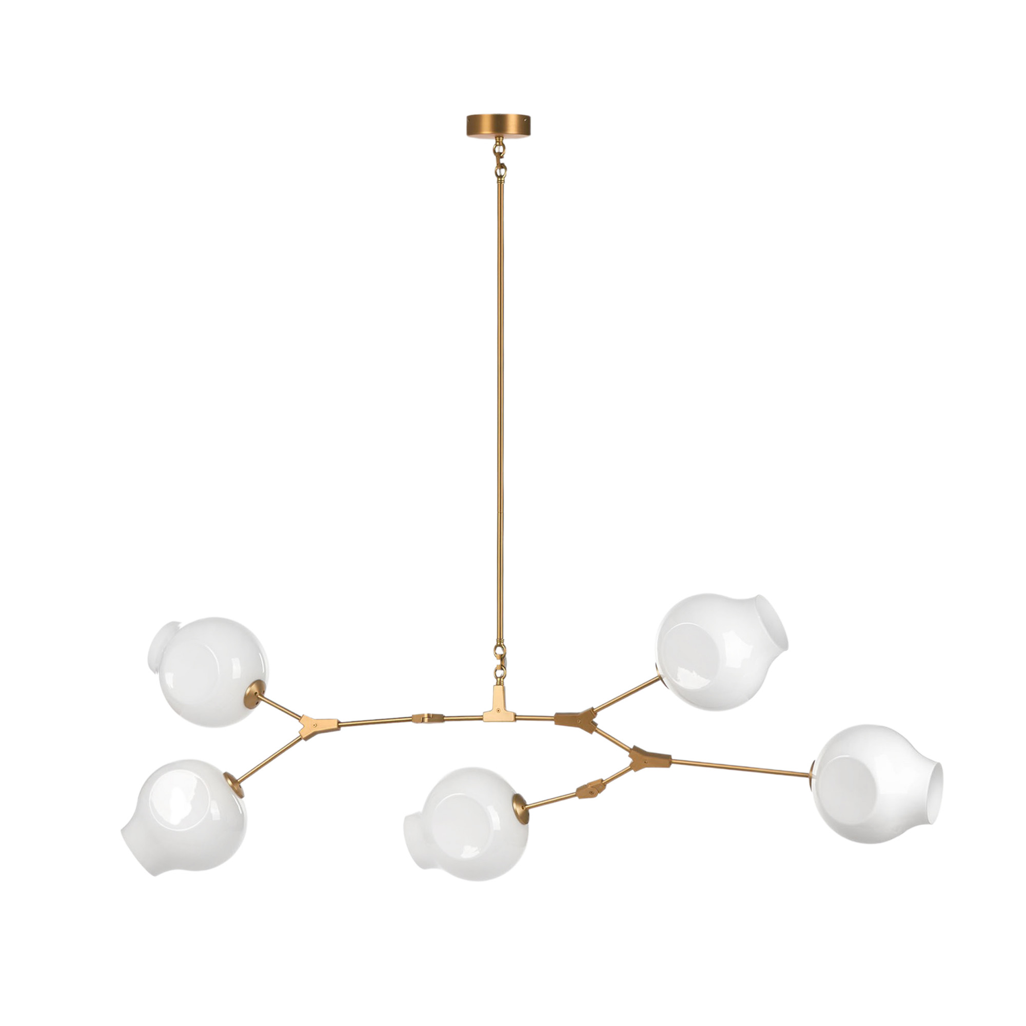 2000983126030 Подвесной светильник 5 ламп высота 90 ELECTRORETRO Branching Bubbles Summer 