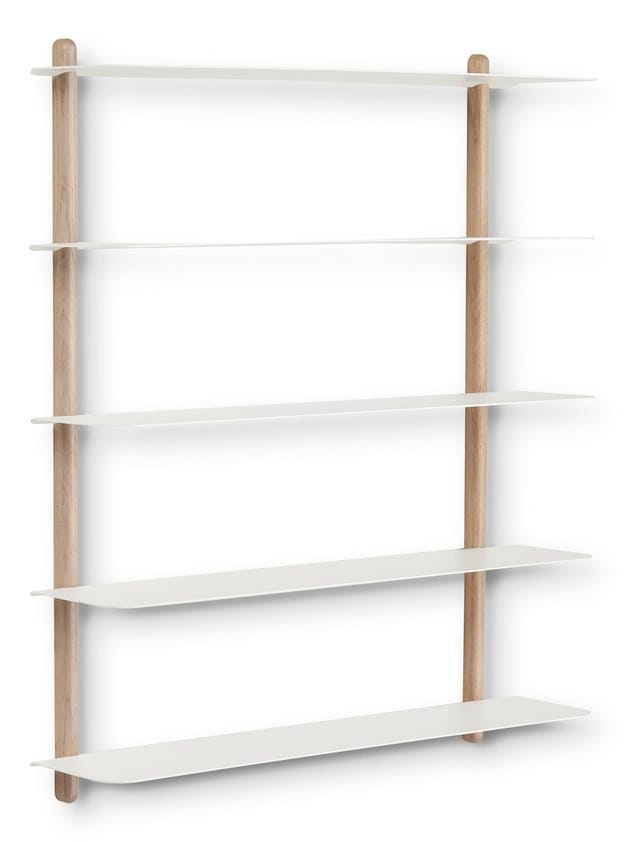 Стальной и деревянный настенный книжный шкаф Gejst Nivo ARCH-00079839 - Вид №1