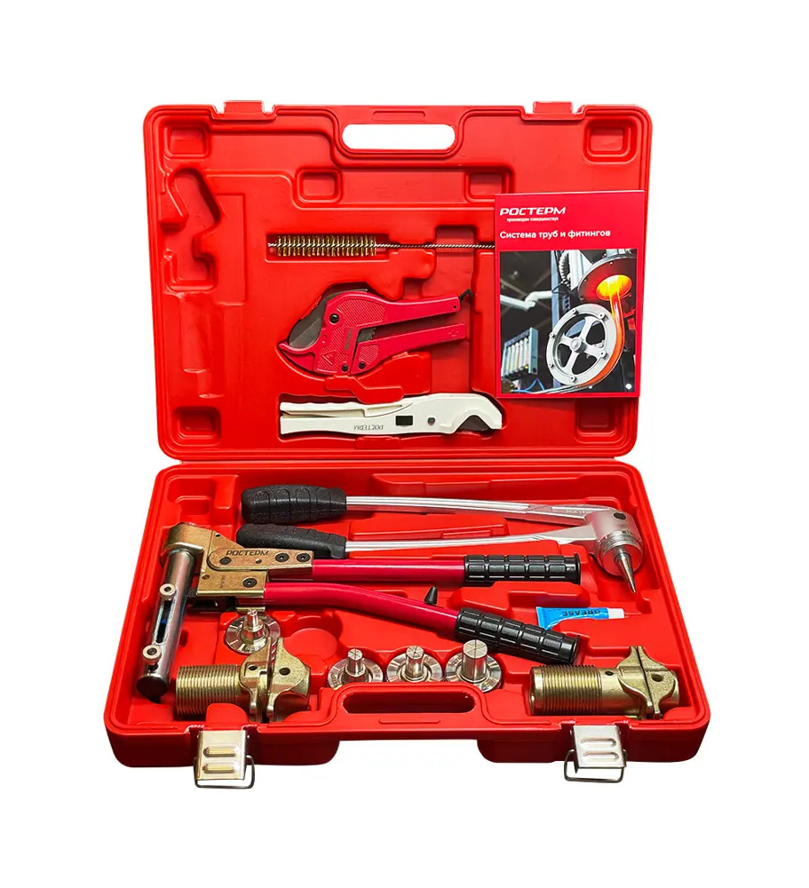 82262638 Комплект инструментов для PEX-труб Ростерм 16-32 мм STLM-0801944