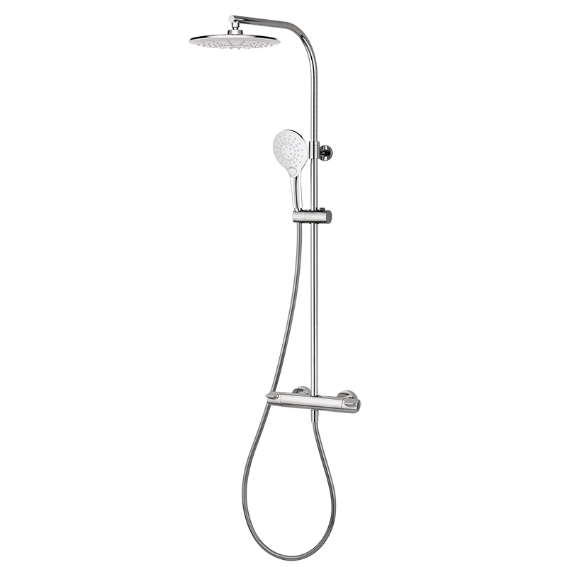 50425500TL BASIC Душ термостатический с колонкой Хром GRB MIXERS 