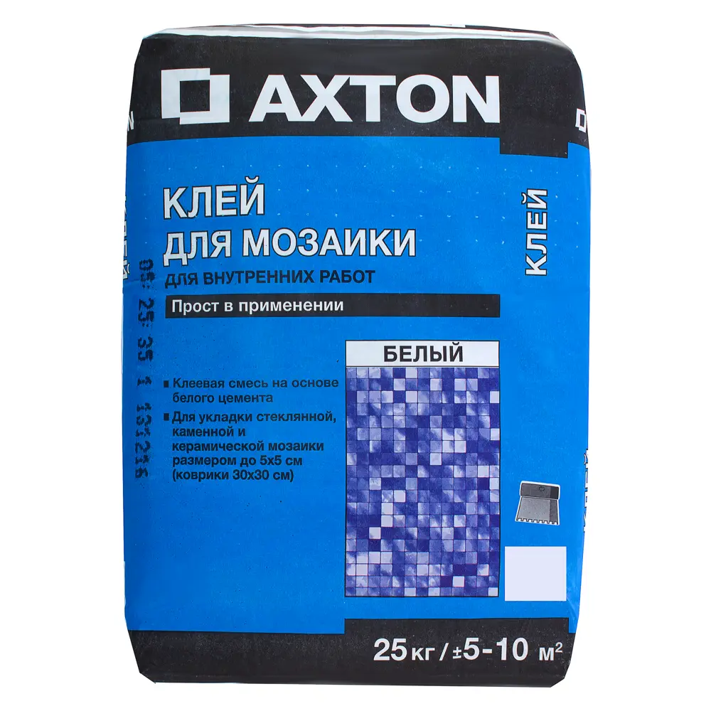 Клей для мозаики Axton белый, 25 кг Без серии STLM-2122937