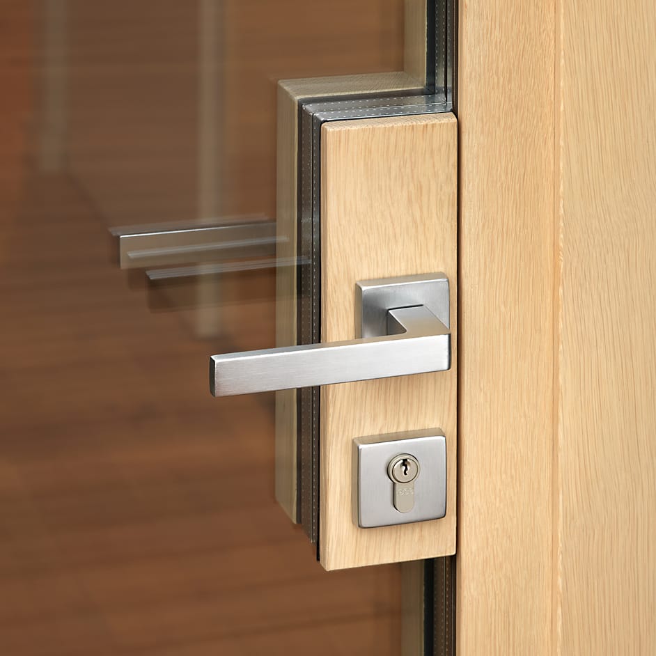 Входная дверь из дерева и стекла Carminati Skyline System ARCH-00142265 - Вид №6