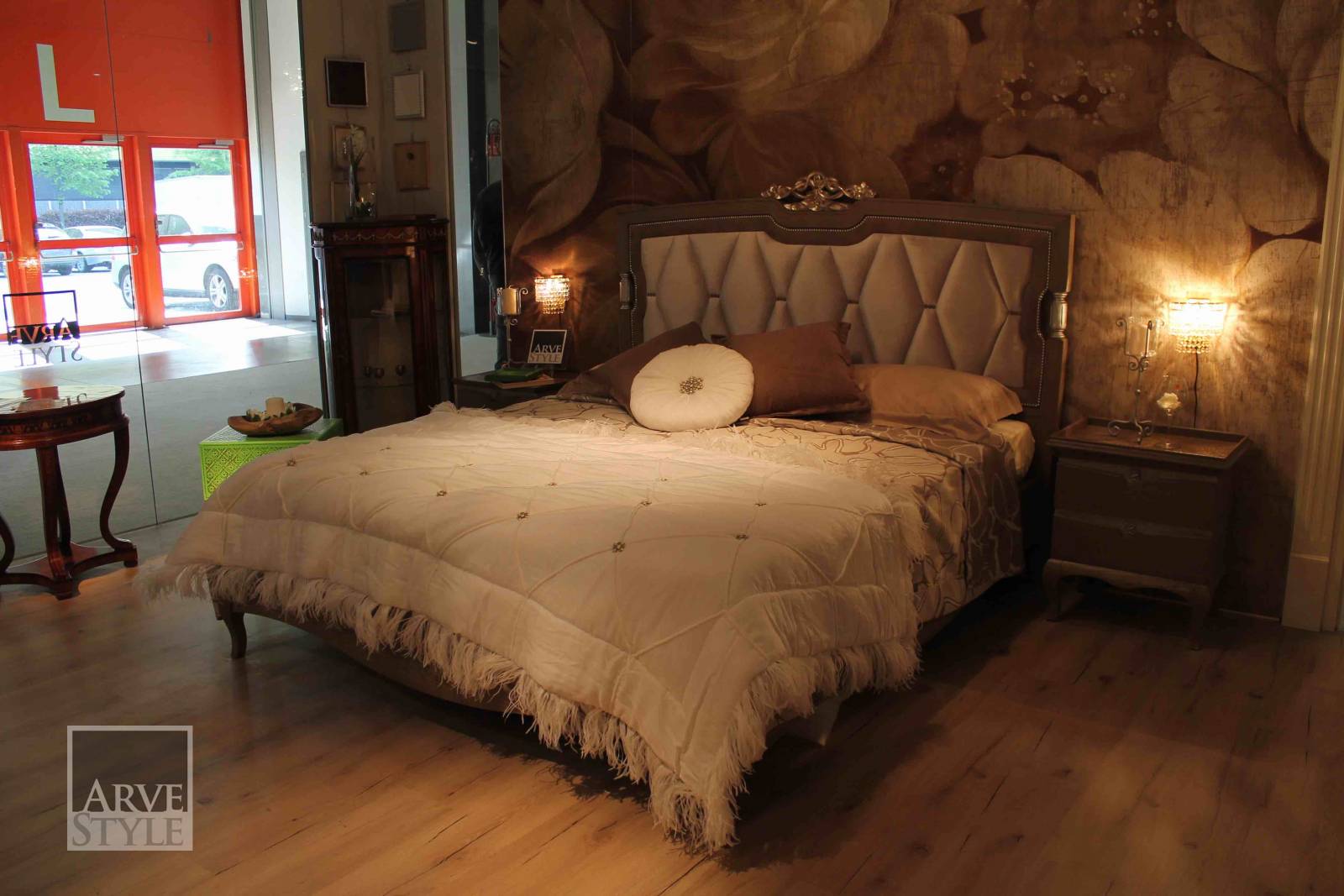 Деревянная прямоугольная тумбочка с ящиками Arvestyle ARCH-00081352 - Вид №9